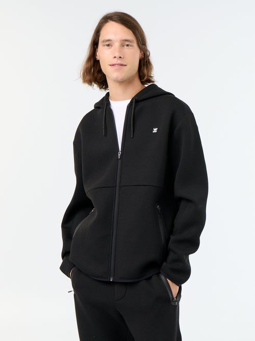 Neopreen-achtige hoodie - Kiabi