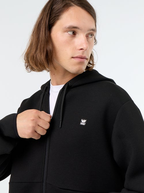 Neopreen-achtige hoodie - Kiabi