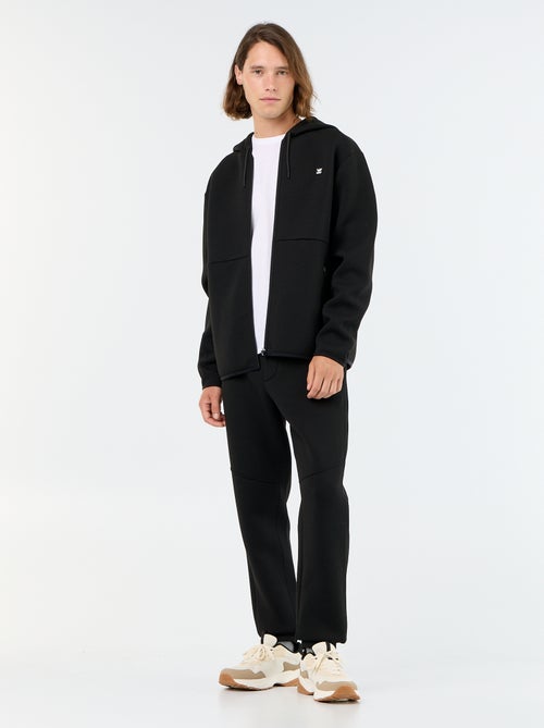 Neopreen-achtige hoodie - Kiabi