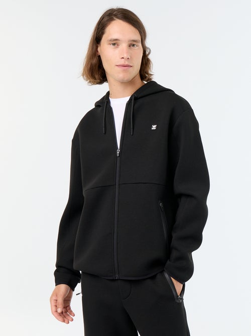 Neopreen-achtige hoodie - Kiabi