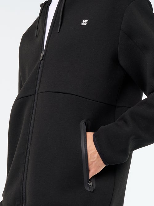 Neopreen-achtige hoodie - Kiabi