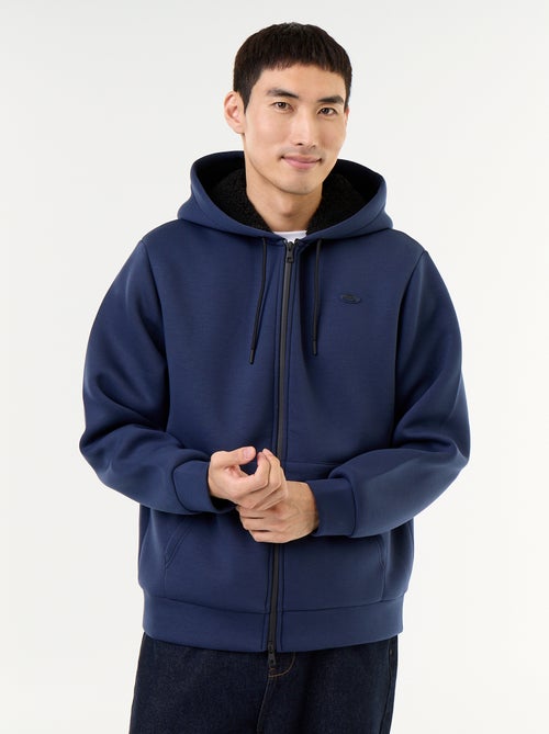 Neopreen sweatvest met rits en capuchon - Kiabi