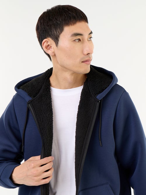 Neopreen sweatvest met rits en capuchon - Kiabi