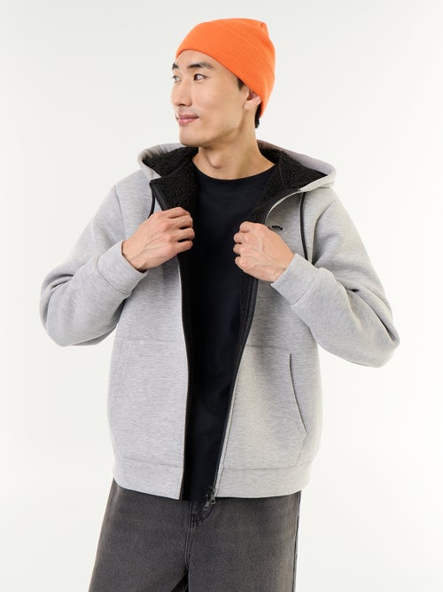 Neopreen sweatvest met rits en capuchon - Kiabi