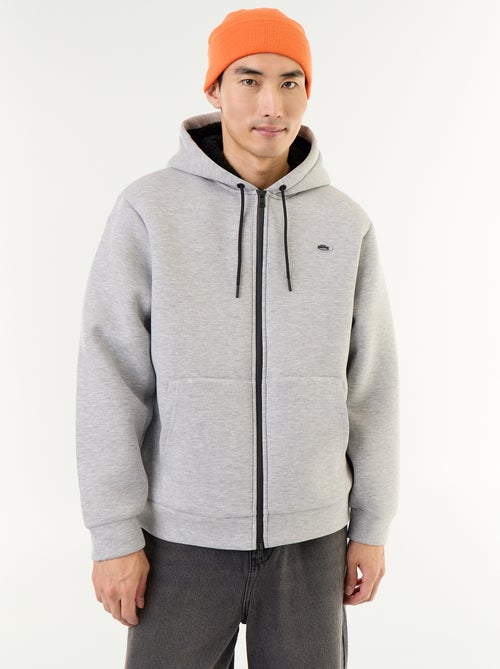 Neopreen sweatvest met rits en capuchon - Kiabi