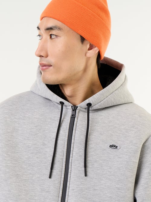 Neopreen sweatvest met rits en capuchon - Kiabi