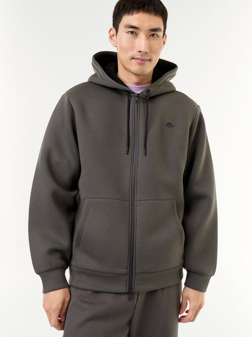 Neopreen sweatvest met rits en capuchon - Kiabi
