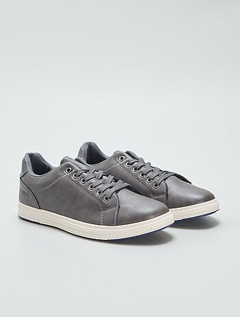 Nette, imitatieleren sneakers - Kiabi