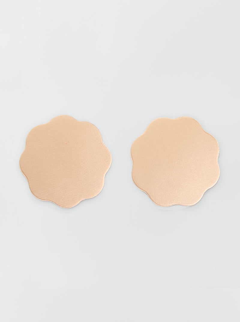 Nipple covers en borsttape BIEGE - Kiabi