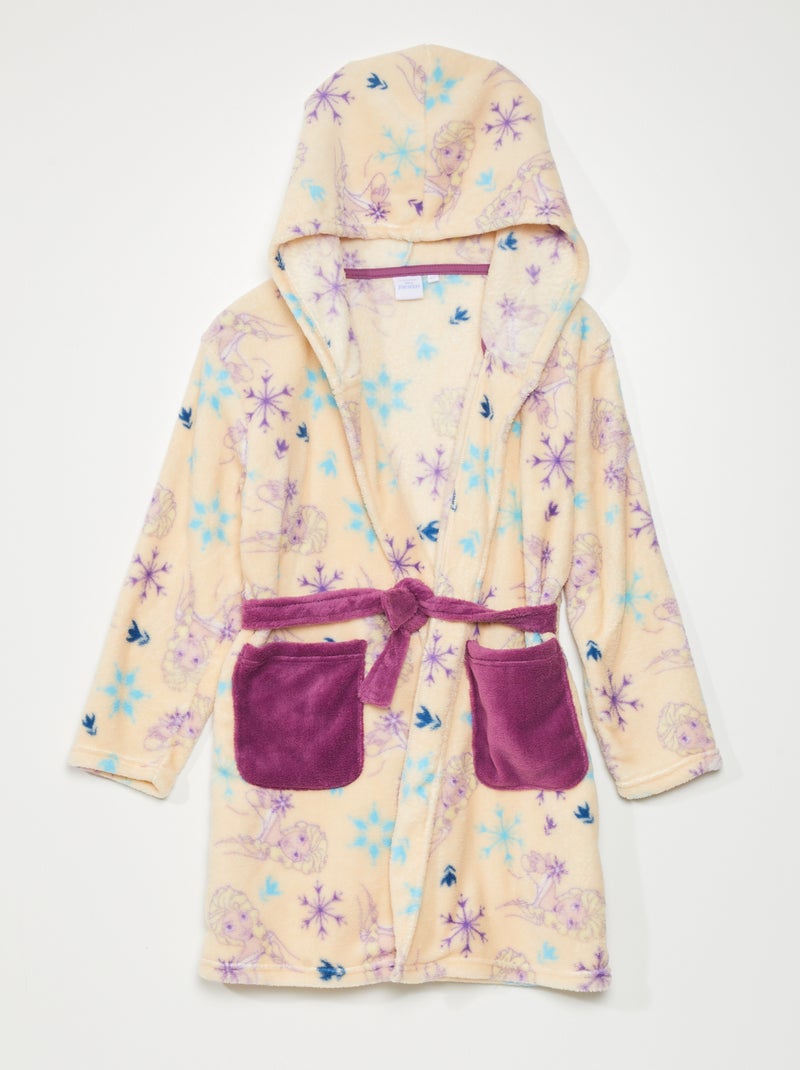 Ochtendjas van fleecestof met Frozen-print ROSE - Kiabi