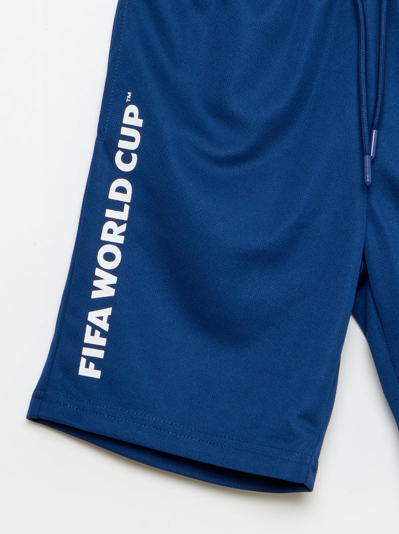 Officieel gelicentieerde 2-delige set met shirt en short van de FIFA Wereldbeker 26™ Geel - Kiabi