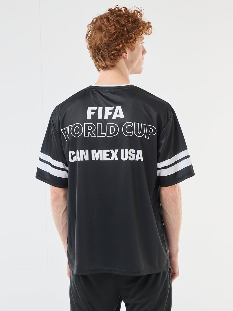 Officieel gelicentieerde T-shirts van de FIFA Wereldbeker 26™ Zwart - Kiabi