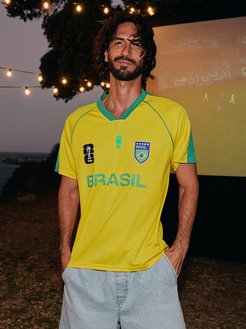 Officieel gelicentieerde T-shirts van het FIFA Wereldkampioenschap 26™ - België Geel - Kiabi