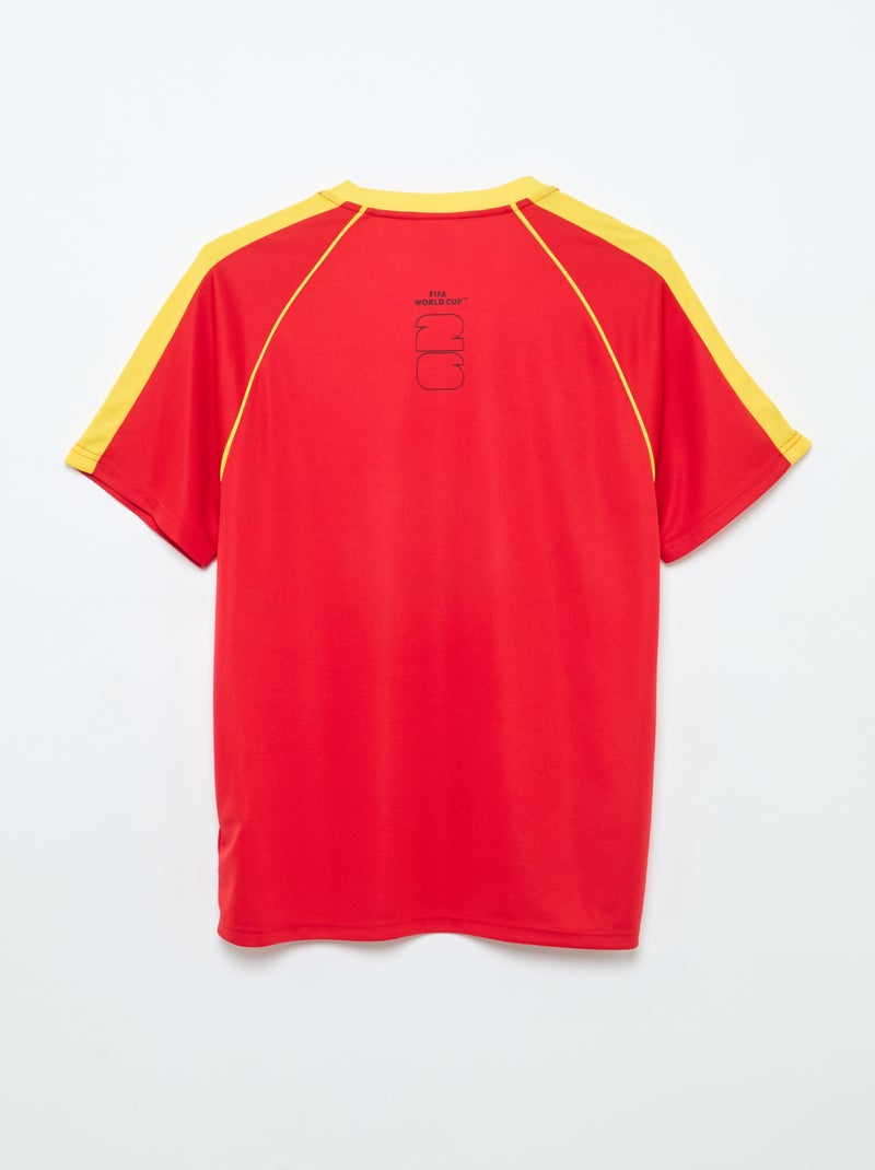 Officieel gelicentieerde T-shirts van het FIFA Wereldkampioenschap 26™ - België Rood - Kiabi