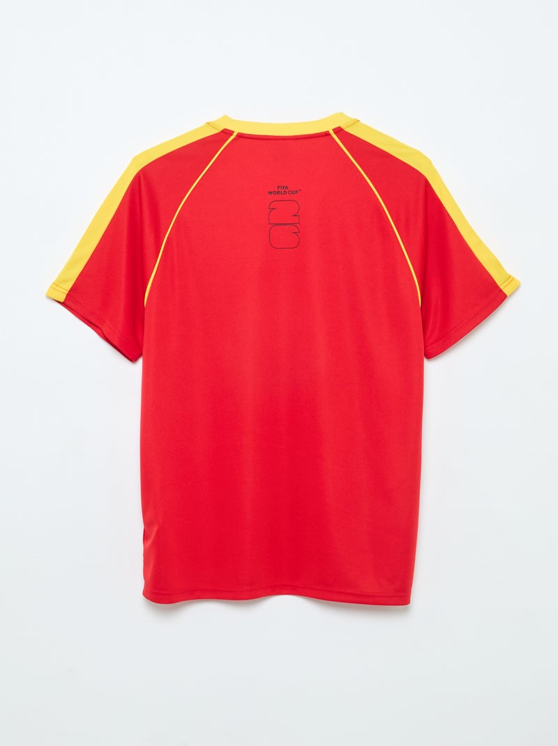Officieel gelicentieerde T-shirts van het FIFA Wereldkampioenschap 26™ - België Rood - Kiabi