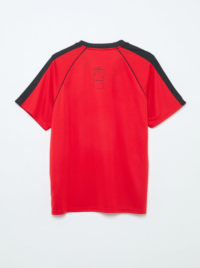 Officieel gelicentieerde T-shirts van het FIFA Wereldkampioenschap 26™ - België Rood - Kiabi