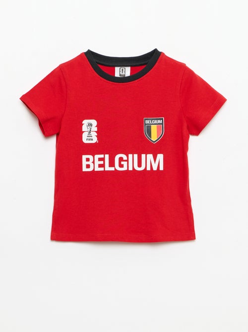 Officieel gelicentieerde T-shirts van het FIFA Wereldkampioenschap 26™ - België - Kiabi