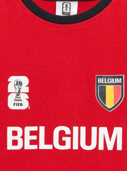 Officieel gelicentieerde T-shirts van het FIFA Wereldkampioenschap 26™ - België - Kiabi