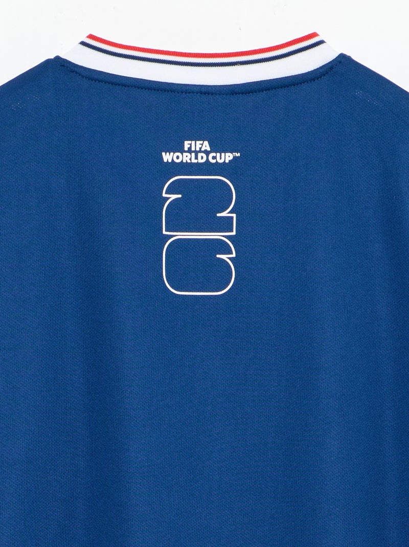 Officieel gelicentieerde T-shirts van het FIFA Wereldkampioenschap 26™ - Brazilië Blauw - Kiabi
