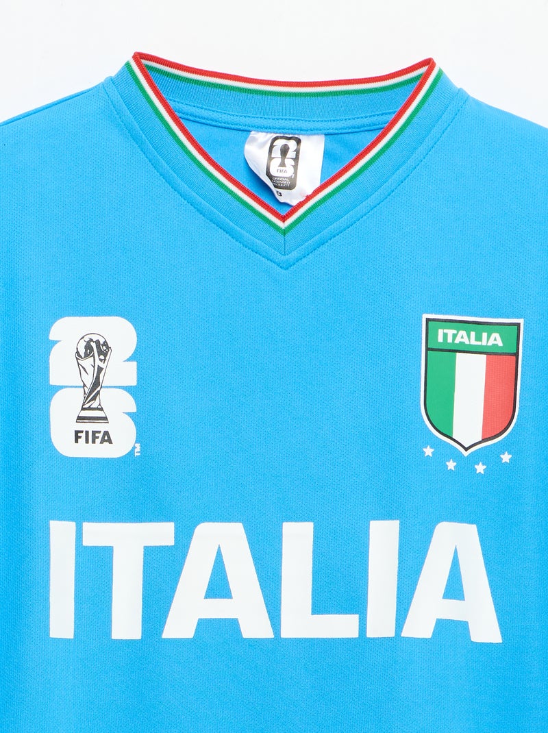 Officieel gelicentieerde T-shirts van het FIFA Wereldkampioenschap 26™ - Brazilië Blauw - Kiabi