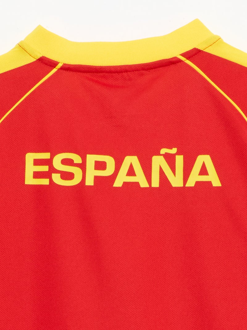 Officieel gelicentieerde T-shirts van het FIFA Wereldkampioenschap 26™ - Brazilië Rood - Kiabi