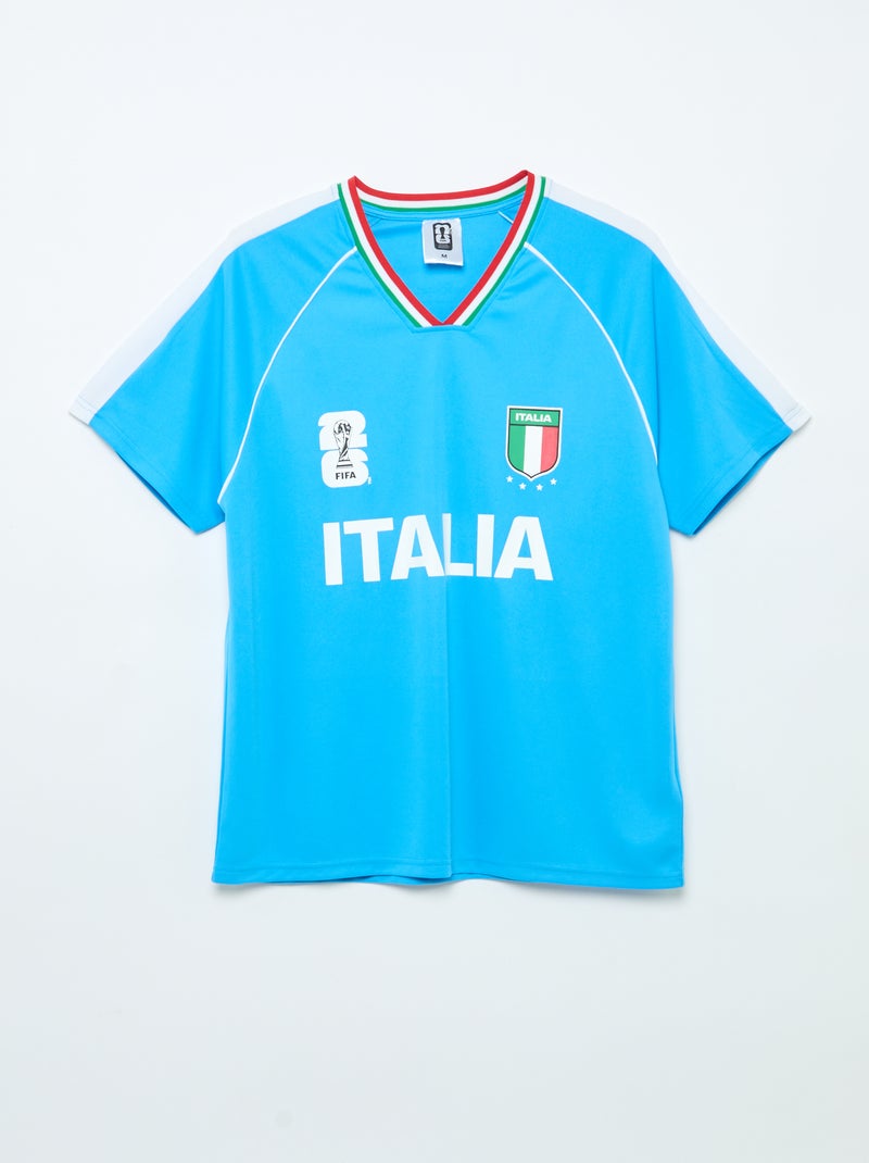 Officieel gelicentieerde T-shirts van het FIFA Wereldkampioenschap 26™ - Italië Blauw - Kiabi