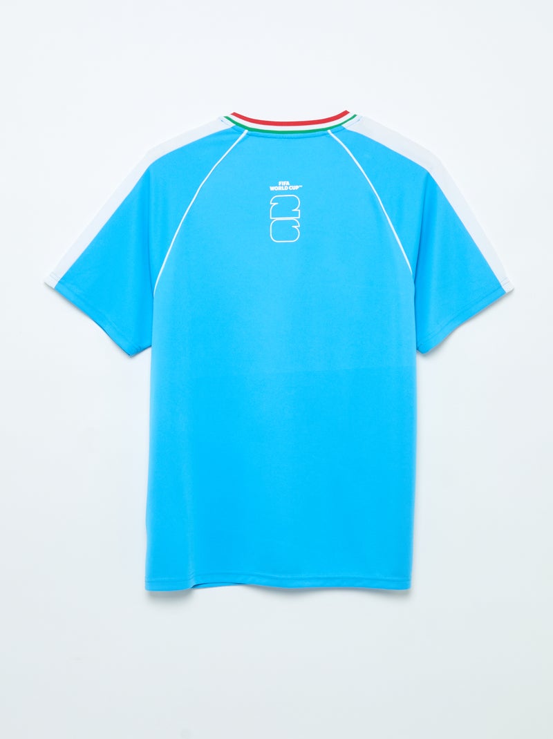Officieel gelicentieerde T-shirts van het FIFA Wereldkampioenschap 26™ - Italië Blauw - Kiabi