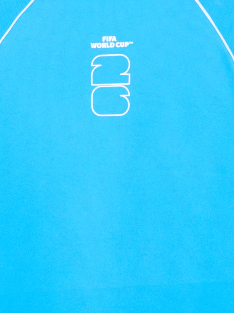Officieel gelicentieerde T-shirts van het FIFA Wereldkampioenschap 26™ - Italië Blauw - Kiabi