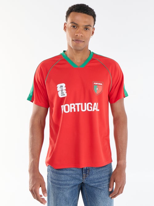 Officieel gelicentieerde T-shirts van het FIFA Wereldkampioenschap 26™ - Portugal - Kiabi