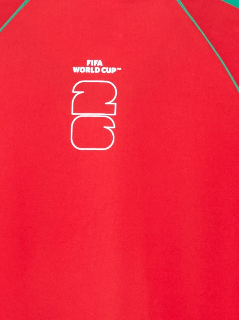 Officieel gelicentieerde T-shirts van het FIFA Wereldkampioenschap 26™ - Portugal Rood - Kiabi