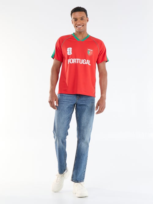 Officieel gelicentieerde T-shirts van het FIFA Wereldkampioenschap 26™ - Portugal - Kiabi