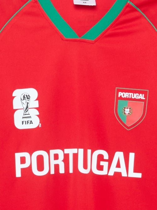 Officieel gelicentieerde T-shirts van het FIFA Wereldkampioenschap 26™ - Portugal - Kiabi
