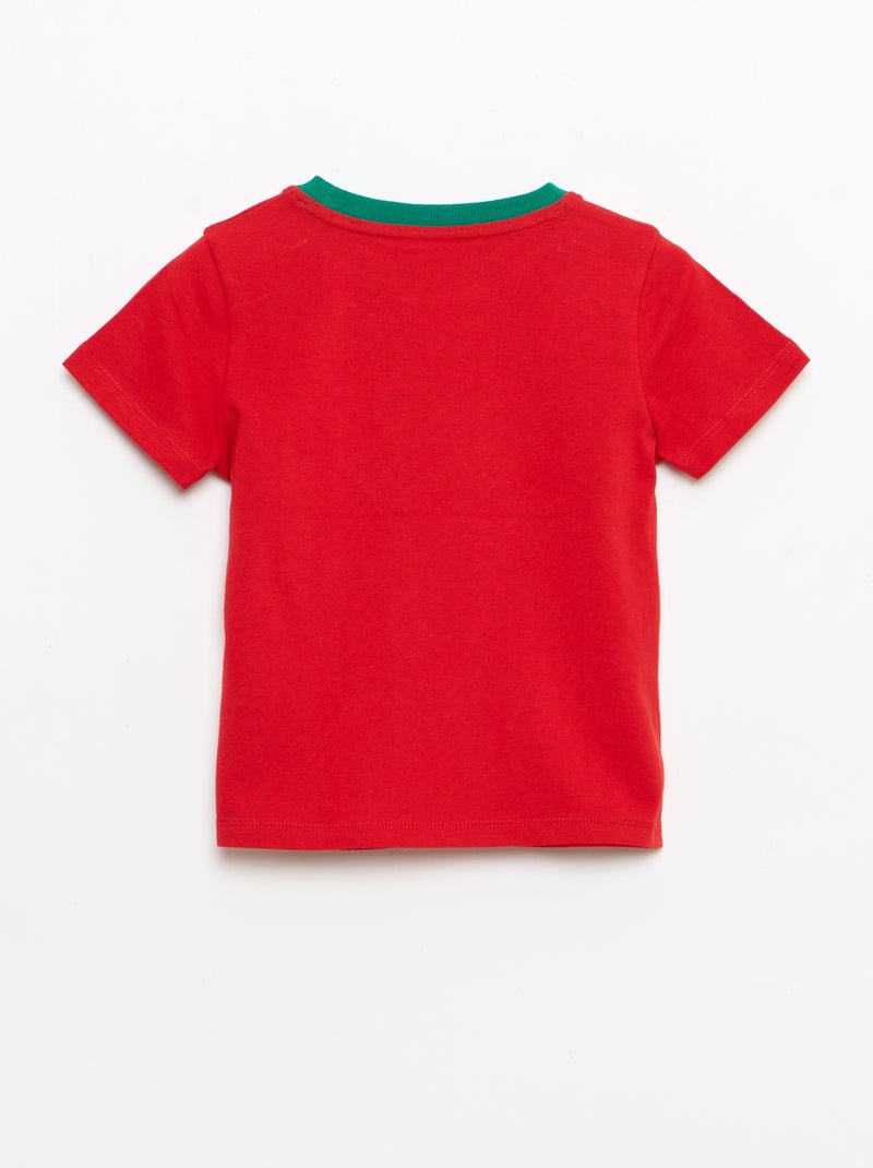 Officieel gelicentieerde T-shirts van het FIFA Wereldkampioenschap 26™ - Portugal Rood - Kiabi
