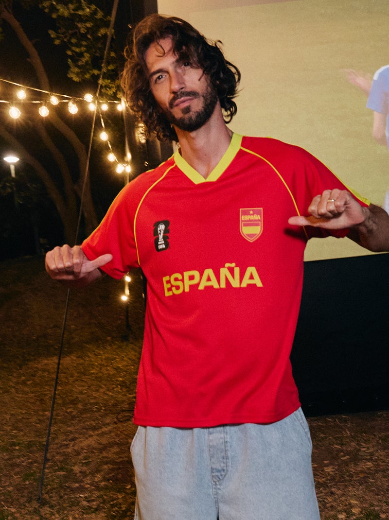 Officieel gelicentieerde T-shirts van het FIFA Wereldkampioenschap 26™ - Spanje Rood - Kiabi