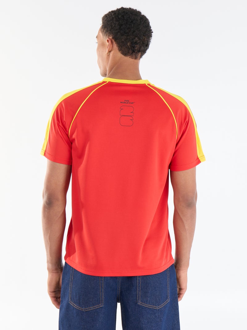 Officieel gelicentieerde T-shirts van het FIFA Wereldkampioenschap 26™ - Spanje Rood - Kiabi