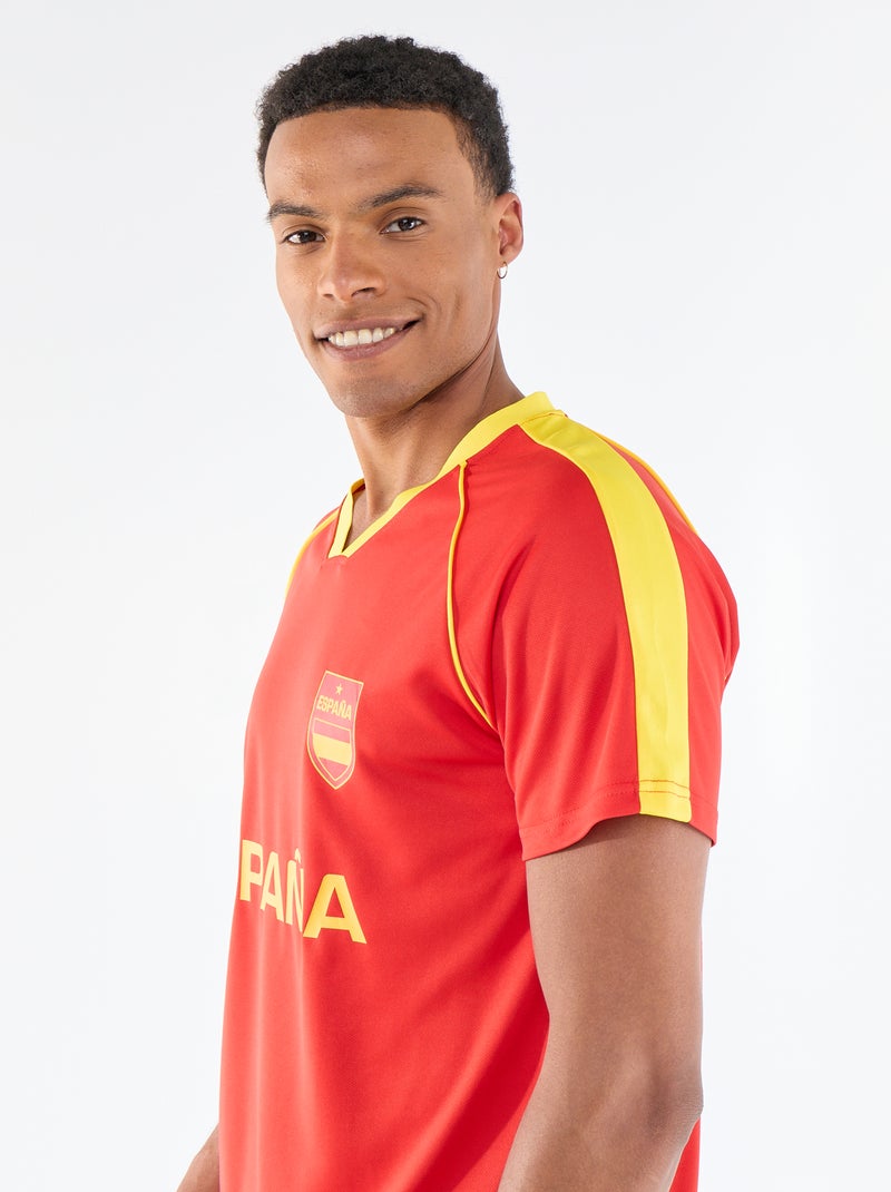 Officieel gelicentieerde T-shirts van het FIFA Wereldkampioenschap 26™ - Spanje Rood - Kiabi