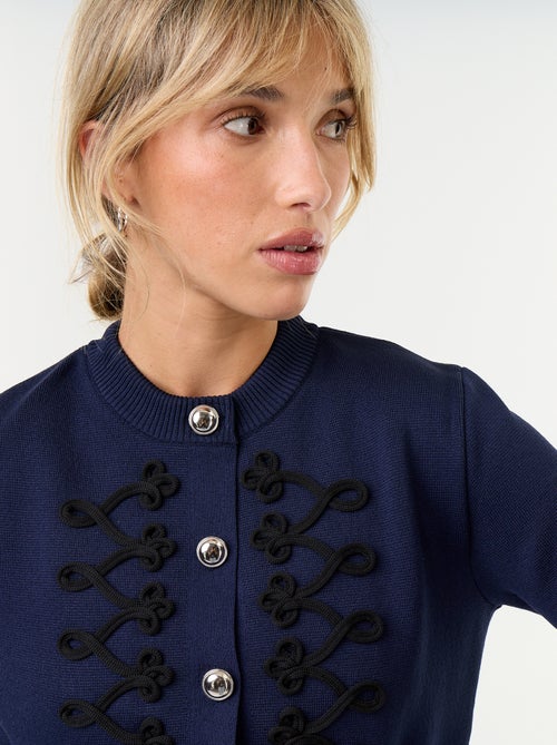 Officier vest met decoratieve galons - Kiabi