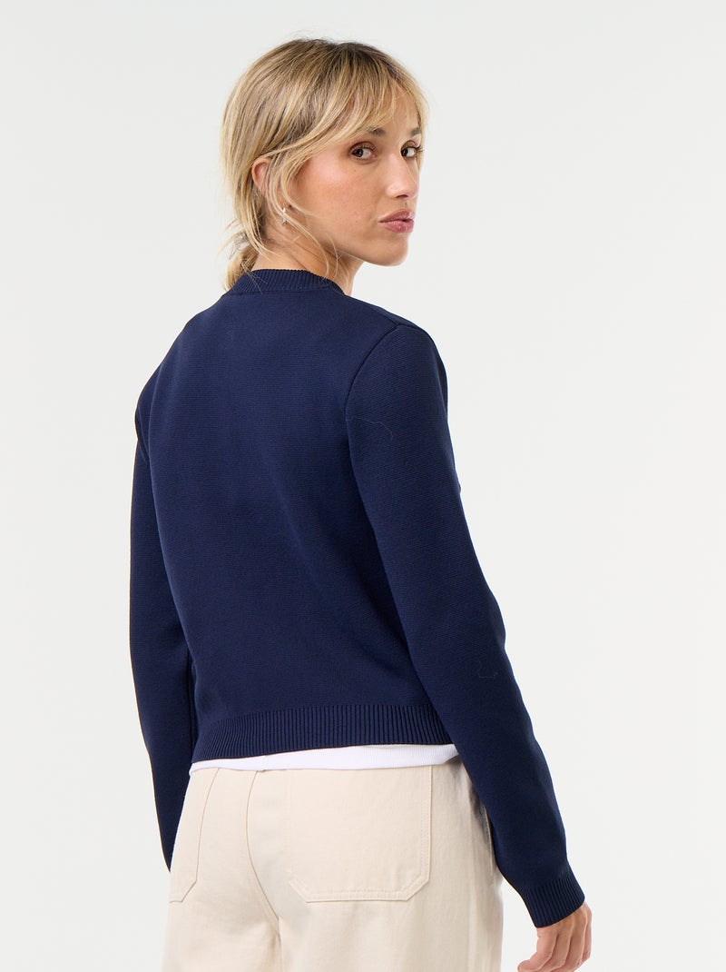 Officier vest met decoratieve galons Blauw - Kiabi