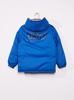 Omkeerbaar donsjack met capuchon - Kiabi