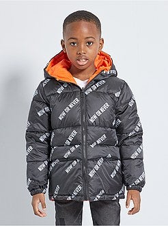 Omkeerbaar donsjack met capuchon - Kiabi