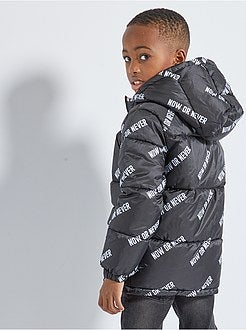 Omkeerbaar donsjack met capuchon - Kiabi