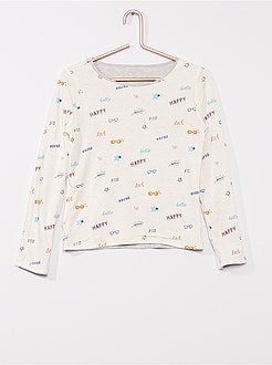 Omkeerbaar T-shirt 'Ecodesign' - Kiabi