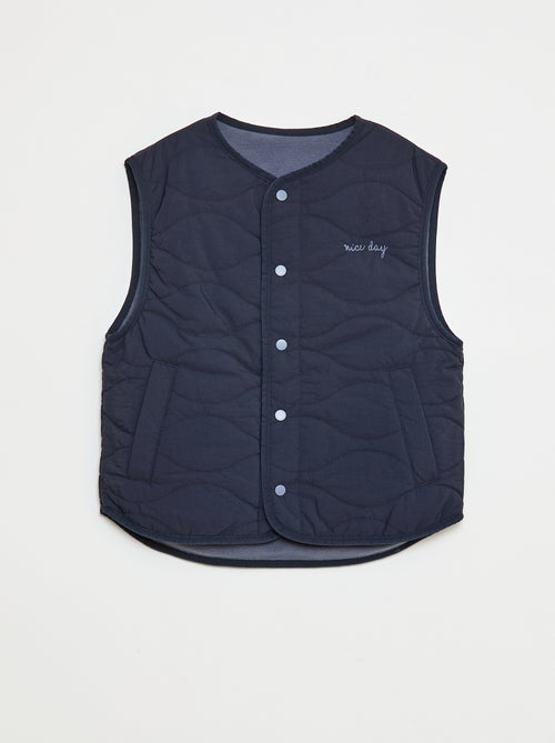 Omkeerbare bodywarmer - Kiabi