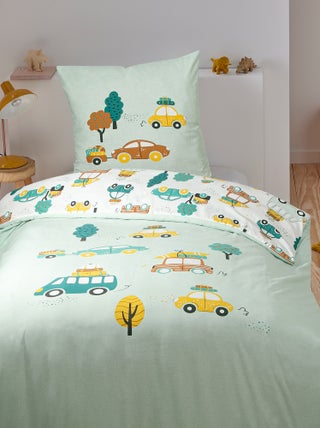 Omkeerbare dekbedset voor 1-persoonsbed