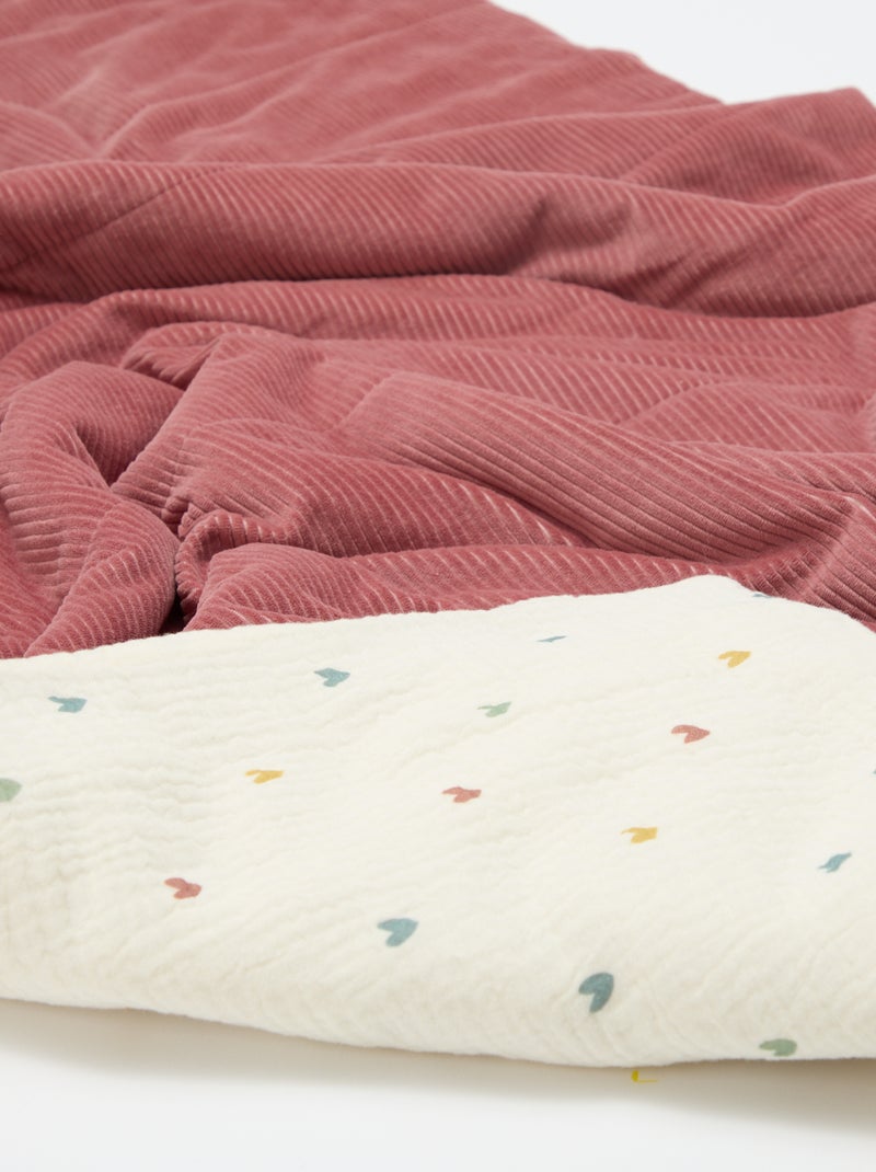 Omkeerbare deken - Kiabi Home Biege - Kiabi