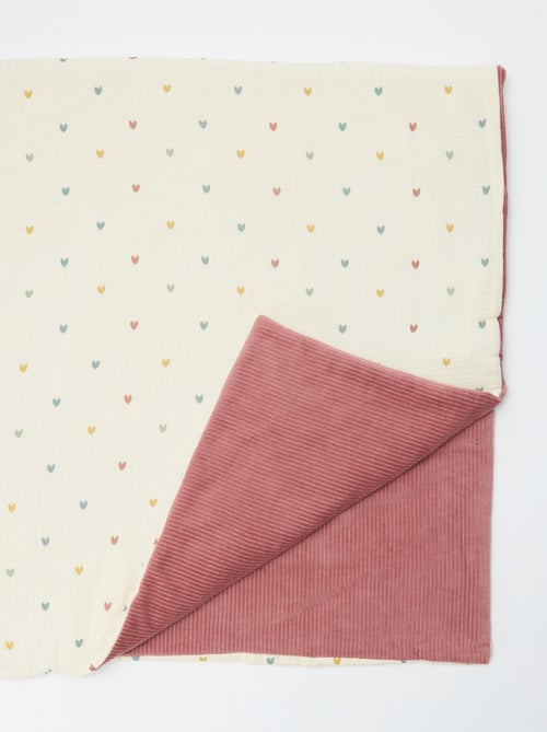 Omkeerbare deken 110 x 150 cm - Kiabi Home - Kiabi