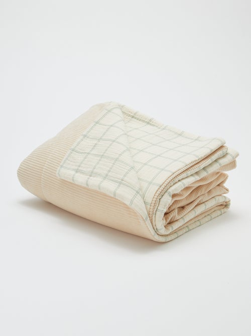 Omkeerbare deken 110 x 150 cm - Kiabi Home - Kiabi