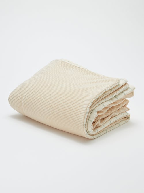 Omkeerbare deken 110 x 150 cm - Kiabi Home - Kiabi