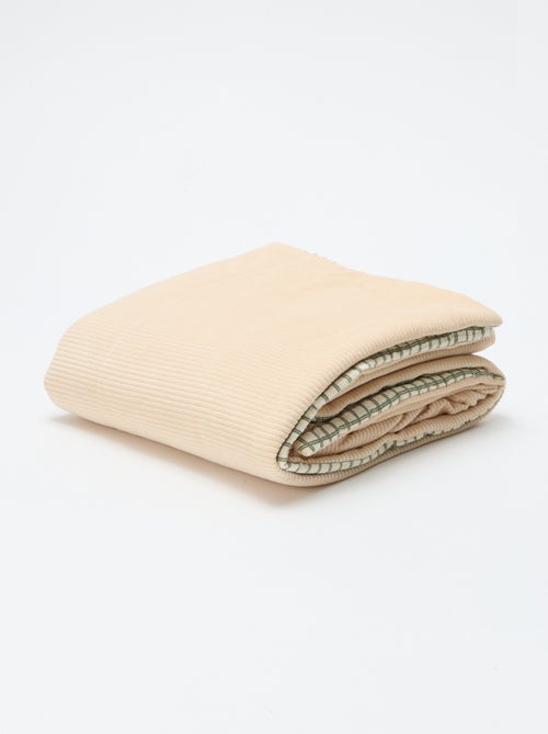 Omkeerbare deken 110 x 150 cm - Kiabi Home - Kiabi
