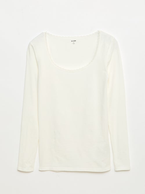 Onder-T-shirt met lange mouwen - Kiabi